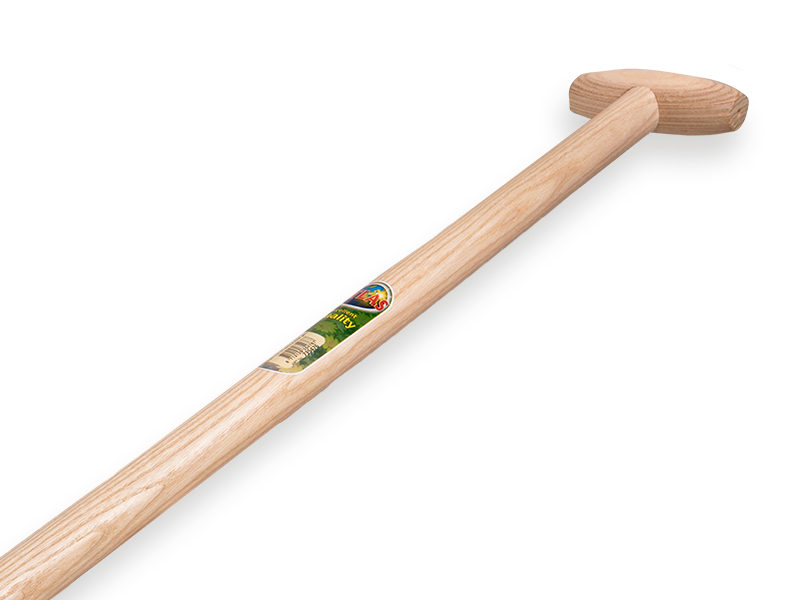 Betonschop ATLAS rood gelakt, gehard met ATLAS blijham dubbel  gebogen 110 cm