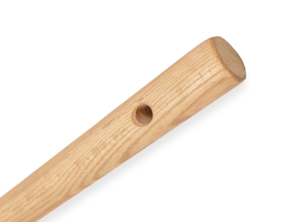 Steel voor richthamer met gat, 100 cm