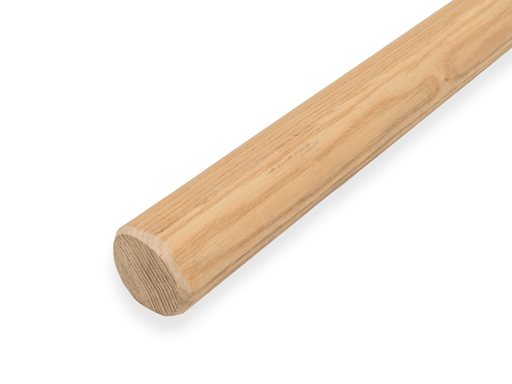 Steel voor richthamer met gat, 100 cm