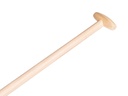 Steekbats ATLAS 1/4 000 gehard, PLATTE OPSTAP, met ATLAS schopsteel 120 cm gebogen