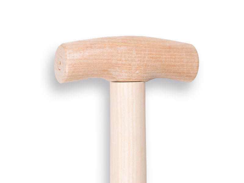 Mestvorksteel ATLAS 100 cm, voor vork met aangesmede veren, Engelse kruk