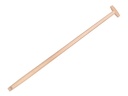 Meetsteel ATLAS 110 cm gebogen, met doorgestoken hilt