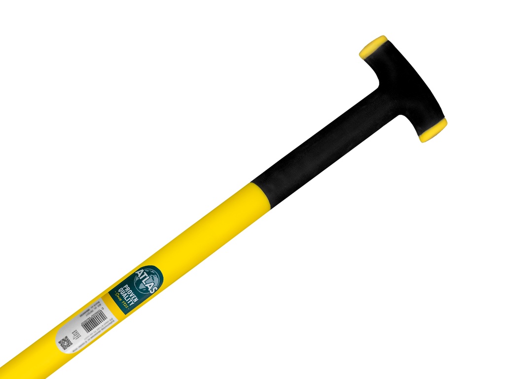 Spade ATLAS epoxy gecoat, met ATLAS FIBERGLAS T-steel 78 cm, totale lengte 115 cm
