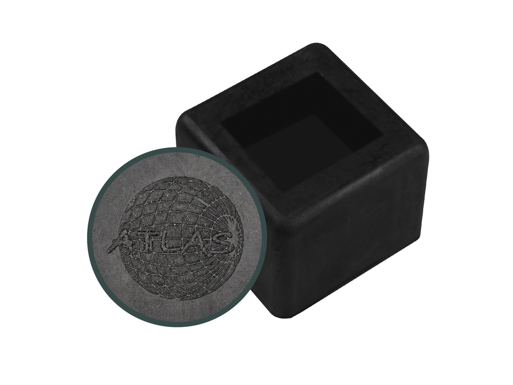 Mokerdop ATLAS gatmaat 45 x 45 mm, voor moker - vuisthamer