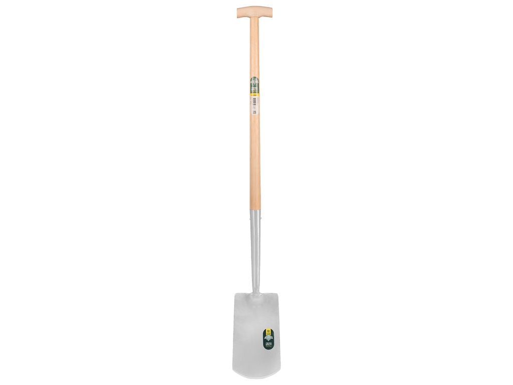 Spade ATLAS DIAMANT gepolijst, met ATLAS Ecofiber steel 85 cm en Engelse kruk