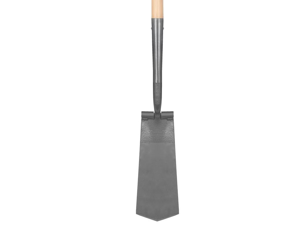 Kabelspade ATLAS DIAMANT gepolijst, RONDE OPSTAP, met ATLAS Ecofiber steel 85 cm en Engelse kruk