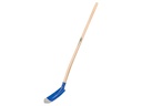 Kabelschop ATLAS DIAMANT 11,5 cm 3/4 blauw, onderkant spits, met ATLAS batsesteel 130 cm