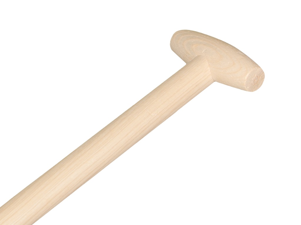 Blijhamsteel ATLAS 110 cm sterk gebogen, met doorgestoken hilt