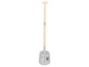 Steekbats ATLAS DIAMANT RVS 1/4 000, met ATLAS Blijhamsteel 100 cm sterk gebogen