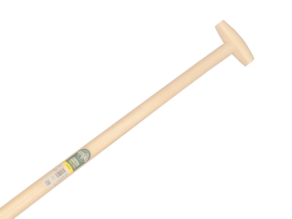 Steekbats ATLAS DIAMANT RVS 1/4 000, met ATLAS schopsteel 110 cm gebogen, FSC 100%