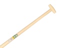 Steekbats ATLAS DIAMANT 1/4 000 gehard, gepolijst, RONDE OPSTAP, met ATLAS schopsteel 120 cm gebogen, FSC 100%