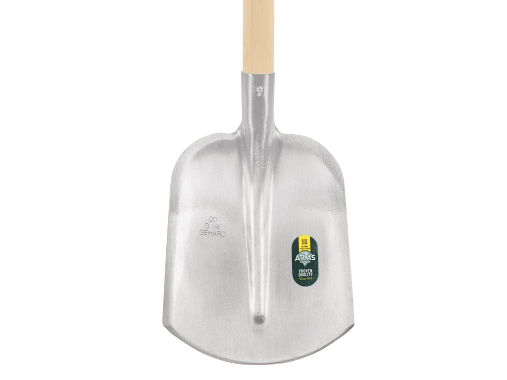 Steekbats ATLAS DIAMANT 1/4 00 gehard, gepolijst, met ATLAS Blijhamsteel 110 cm extra dubbel gebogen