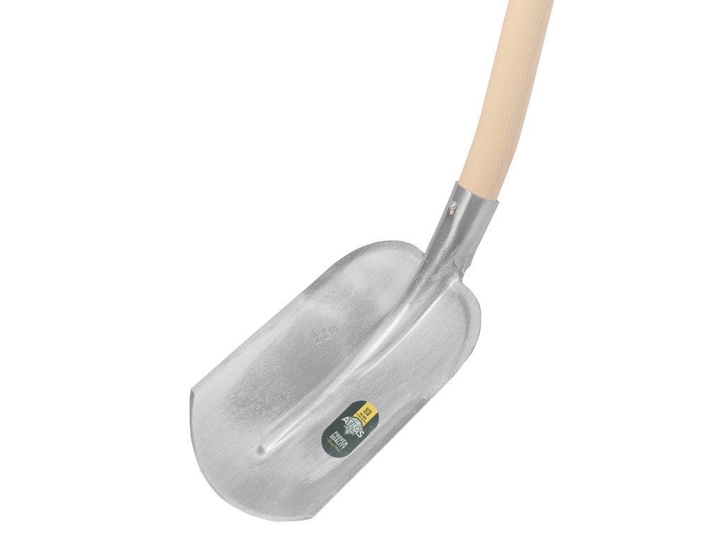 Steekbats ATLAS DIAMANT 1/4 00 gehard, gepolijst, met ATLAS Blijhamsteel 110 cm extra dubbel gebogen