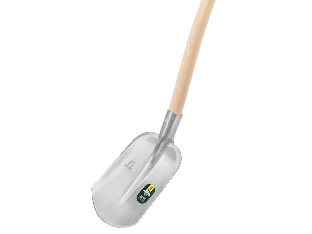 Steekbats ATLAS DIAMANT 1/4 000 gehard, gepolijst, met ATLAS Blijhamsteel 110 cm dubbel gebogen