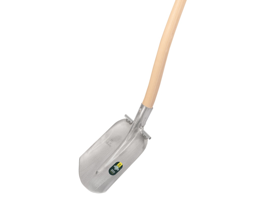 Steekbats ATLAS DIAMANT 1/4 000 gehard, gepolijst, RONDE OPSTAP, met Blijhamsteel 110 cm extra dubbel gebogen