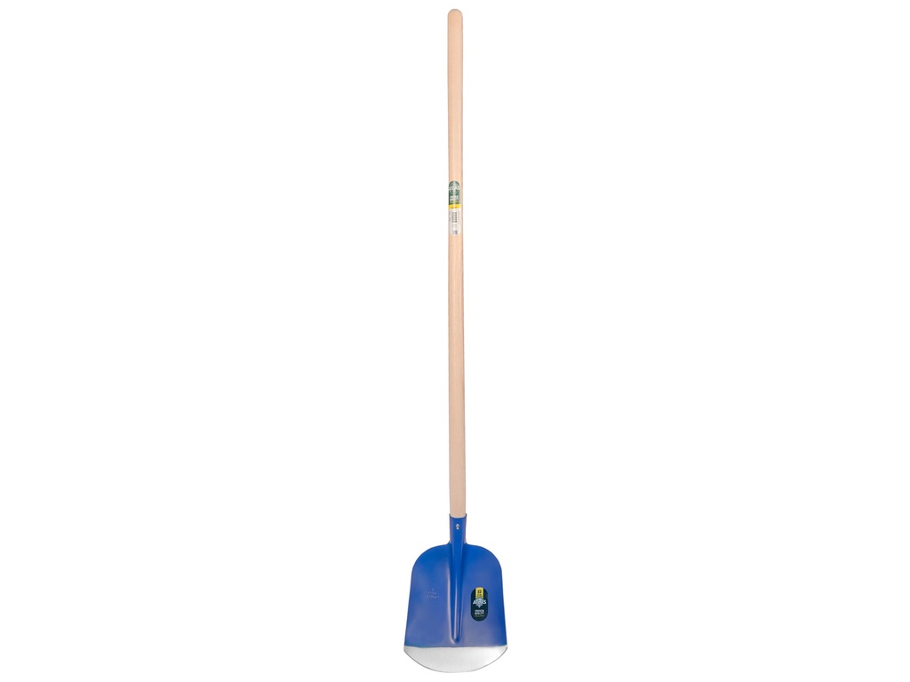 Schepbats ATLAS DIAMANT 3/4 1 blauw, gehard en gepolijst, met ATLAS batsesteel 130 cm gebogen, FSC 100%