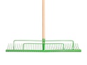 Grashark ATLAS staal 70 cm met 40 gebogen tanden, beugel en steel 170 x 2,8 cm