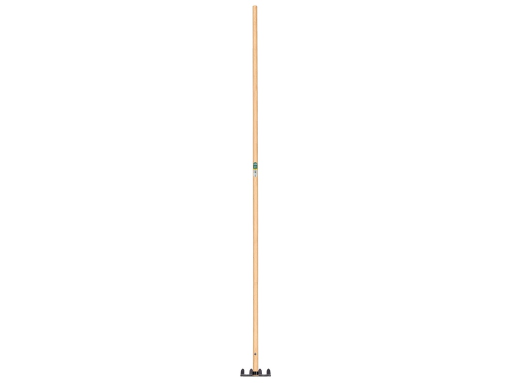 Sloothaak DE WIT 4 tands met plaat en ring, met rechte ATLAS Ecofiber steel 300 cm