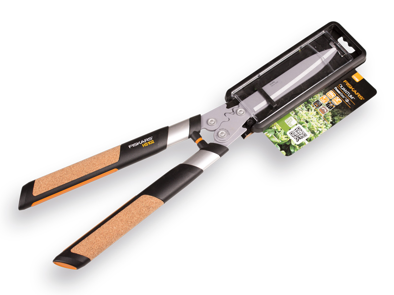 Fiskars Quantum Getriebe-Heckenschere HS102