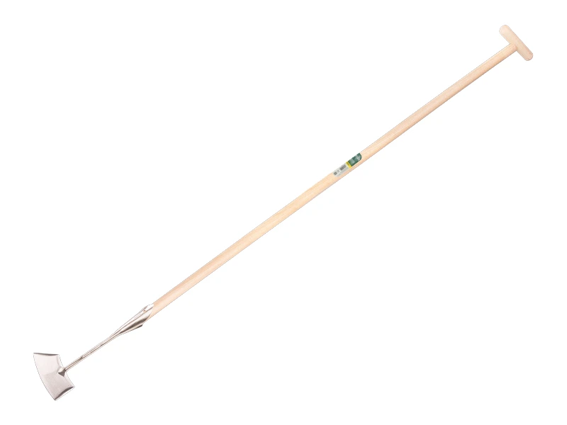 [1011165] Dutch hoe SNEEBOER round-shaped model stainless steel 15 cm, with ATLAS handle 160 x 3.2 cm and grip
