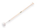Dutch hoe SNEEBOER round-shaped model stainless steel 17,5 cm, with ATLAS handle 160 x 3,2 cm and grip