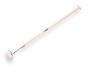 Schuffel SNEEBOER Rundförmiges Modell Edelstahl 20 cm, mit ATLAS Stiel 160 x 3,2 cm und Griff