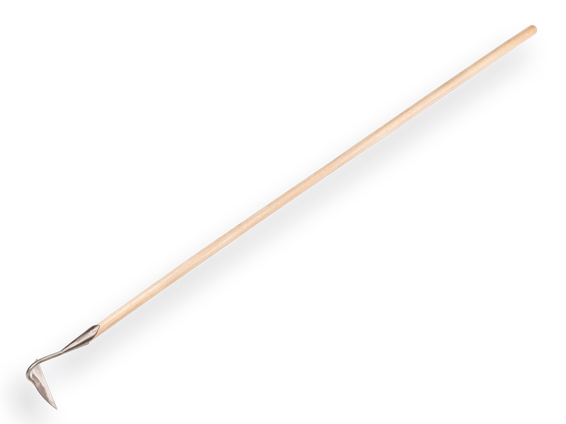 Hak SNEEBOER RVS 18 cm, met ATLAS steel 170 x 3,0 cm