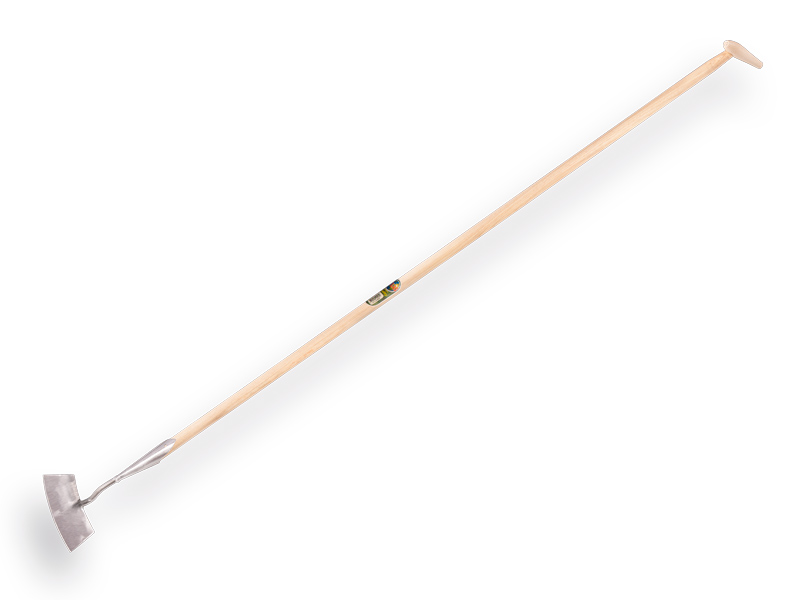 [1012118] Dutch hoe ATLAS round-shaped model 18 cm, with handle 170 x 3.0 cm and teardrop grip