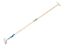 Dutch hoe DE WIT round-shaped model 16 cm, with ATLAS handle 160 x 3.2 cm and through-mount T-grip