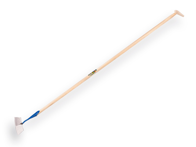 [1012185] Schuffel DE WIT rundes Modell geschmiedet 18 cm, mit ATLAS Stiel 170 x 3,0 cm und Tropfengriff