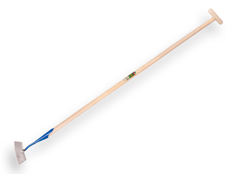[1012201] Schuffel DE WIT rundes Modell 20 cm, mit ATLAS Stiel 160 x 3,2 cm und durchgesteckter T-Griff