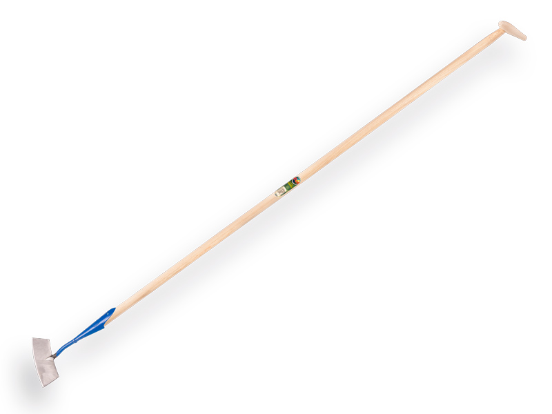 ATLAS  Schuffel Rund 18 cm, geschmiedet und gehärtet mit Schuffelstiel und Tropfengriff 170 x 3,0 cm