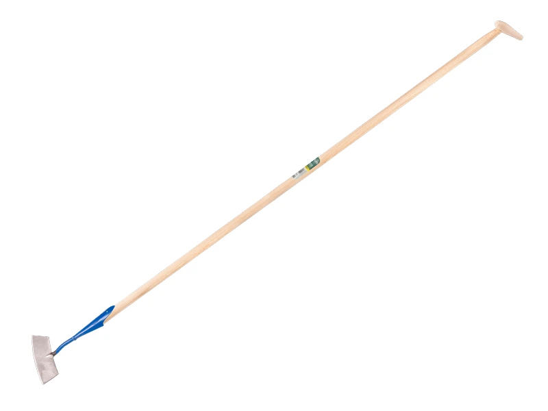 [1012206] Dutch hoe DE WIT round-shaped model forged 20 cm, with ATLAS handle 170 x 3.0 cm and teardrop grip
