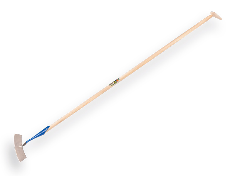 ATLAS  Schuffel Rund 20 cm, geschmiedet und gehärtet mit Schuffelstiel und Tropfengriff 170 x 3,0 cm