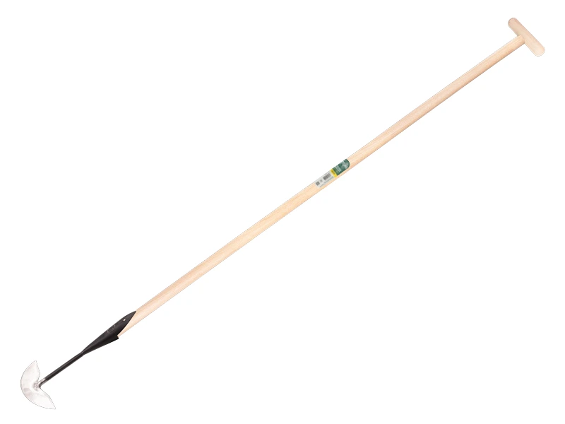 [1012539] Dutch hoe VAN DRIEL no. 4 pointed model 18 cm, with ATLAS handle 160 x 3.2 cm and grip