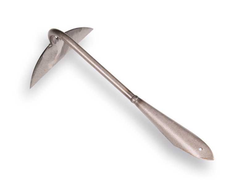 Hak ATLAS gesmeed 16 cm, zonder steel