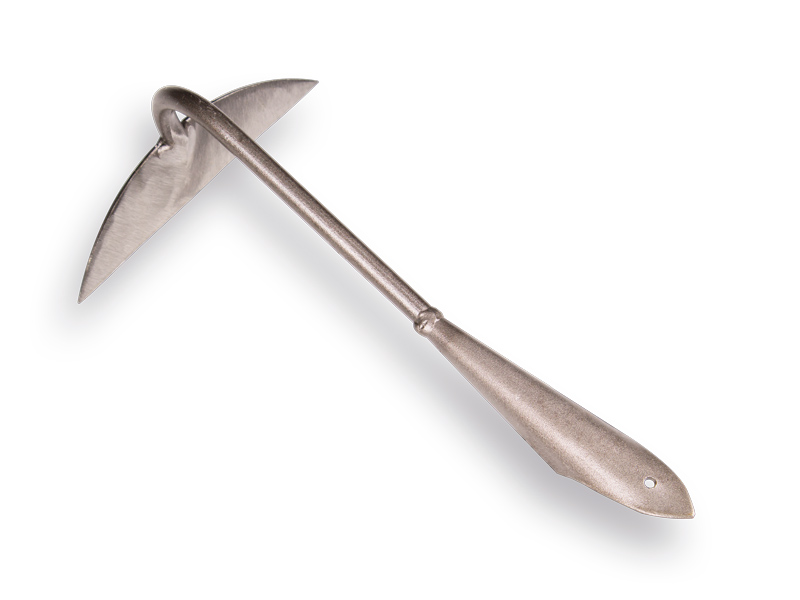 Hak ATLAS gesmeed 18 cm, zonder steel