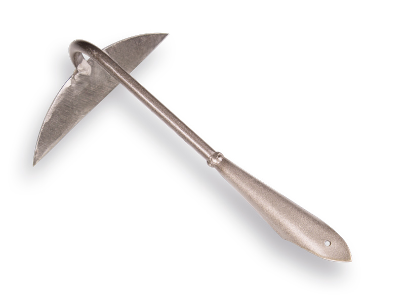 [1013020] Draw Hoe ATLAS Forged 20 cm, without handle