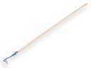 DE WIT Halbmond Hacke 14 cm, geschmiedet und gehärtet, mit Langstiel 170 x 3,0 cm