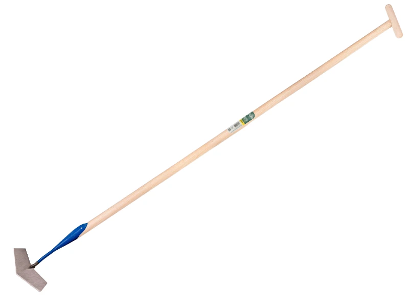 [1013321] Pointed Hoe DE WIT forged 20 cm, with ATLAS handle 170 x 3.0 cm and teardrop grip