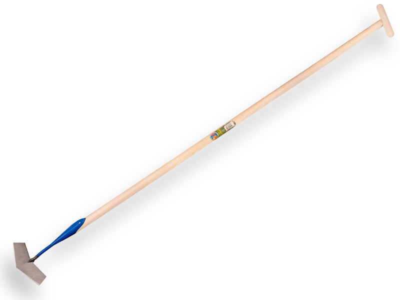 Pointed dutch hoe DE WIT forged 20 cm, with ATLAS handle 170 x 3.0 cm and teardrop grip