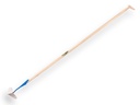 Heart-shaped dutch hoe DE WIT forged 16 cm, with ATLAS handle 170 x 3.0 cm and teardrop grip