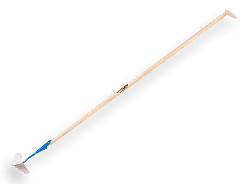 [1016772] Heart-shaped dutch hoe DE WIT forged 20 cm, with ATLAS handle 170 x 3.0 cm and teardrop grip