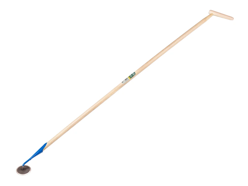 [1016800] Ratissoire ronde DE WIT forgée 9 cm, avec manche ATLAS 170 x 3,0 cm et poignée goutte d'eau