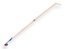 DE WIT Diskus-Schuffel 9 cm, geschmiedet und gehärtet,  mit Schuffelstiel und Tropfengriff 170 x 3,0 cm