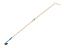 Disc dutch hoe DE WIT forged 9 cm, with ATLAS handle 170 x 3.0 cm and teardrop grip