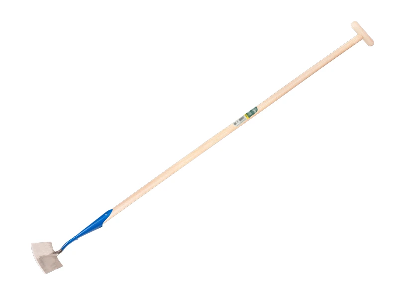 [1017065] Schuffel DE WIT rundes Modell 6" oder 15 cm, mit ATLAS Stiel 160 x 3,2 cm und durchgesteckter T-Griff
