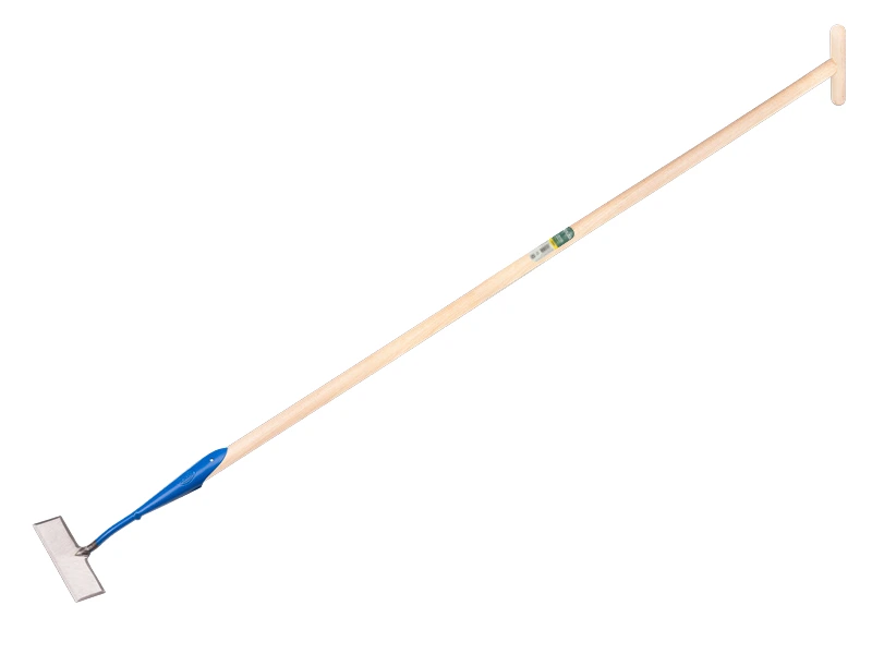 [1018163] Schuffel DE WIT rechteckiges Modell 16 cm, mit ATLAS Stiel 160 x 3,2 cm und durchgesteckter T-Griff