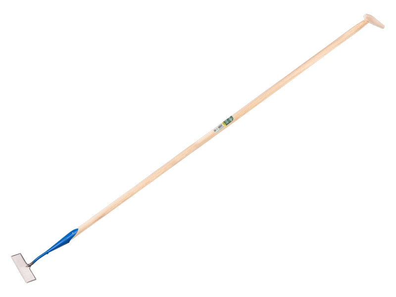 [1018165] Dutch hoe DE WIT rectangular model forged 16 cm, with ATLAS handle 170 x 3.0 cm and teardrop grip