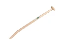 Gooseneck shovel handle ATLAS 95 cm, strongly bent, with through-mount T-grip